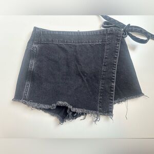 We The Free Black Jean Shorts